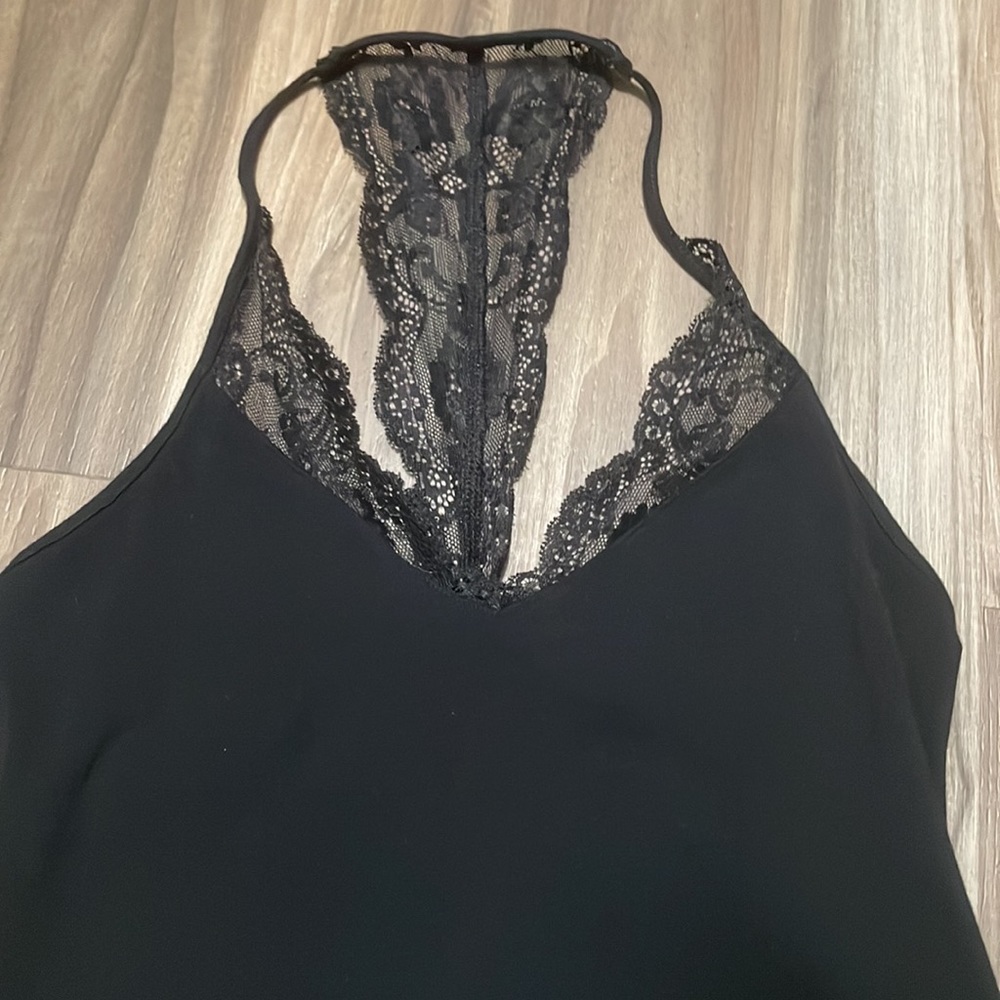 BLACK Express Lace Racer Back Dress - Picture 2 of 6